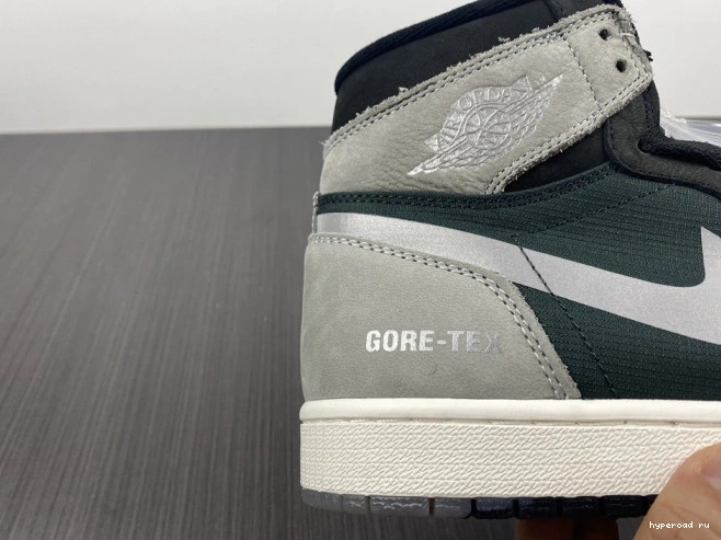 Grey Jordan High Black Gore-Tex Particle Element 1 Retro DB2889-001 0901